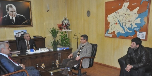 Kahta Tekstilciler Derneği’nden Kaymakam Baştürk’e Ziyaret