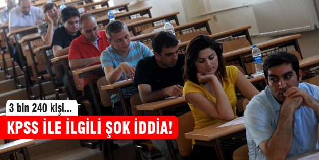 KPSS ile ilgili şok iddia