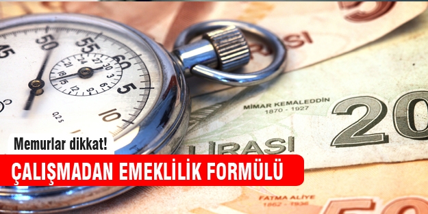 Memura çalışmadan emeklilik yolu