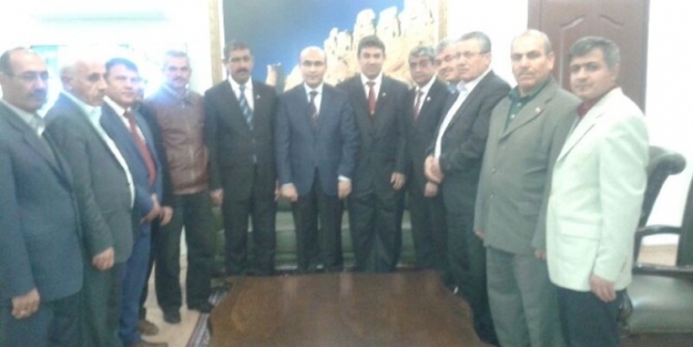 Muhtarlardan Vali Demirtaş’a Teşekkür Ziyareti