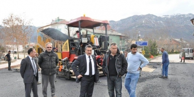 Seydişehir’de Uludağ Caddesi Yenilendi