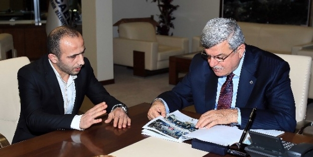 Gültepe Gençlik Derneği Başkan Karaosmanoğlu’nu Ziyaret Etti