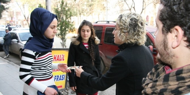 Silvan’da İnsan Hakları Broşürü Dağıtıldı