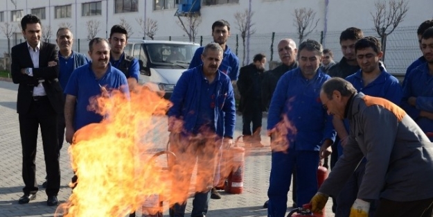 Pankent’de Yangın Tatbikatı