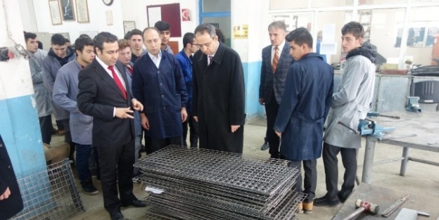 Çerkezköy Kaymakamı Kubilay, Mesleki Eğitime El Attı