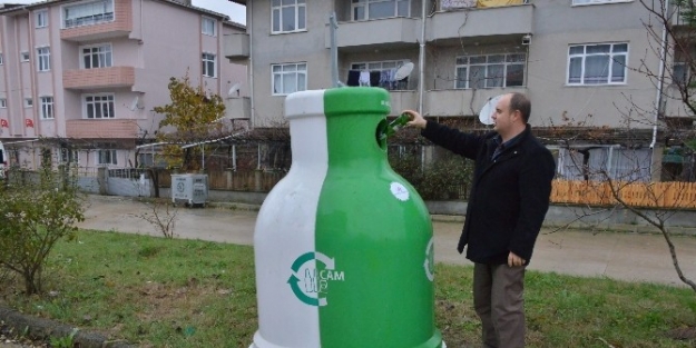 Kapaklı’da Cam Şişeler Geri Dönüşüme Gidecek