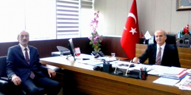 Dp Eski Gik Üyesi Ocakoğlu’ndan Rektör Çelebi’ye Ziyaret