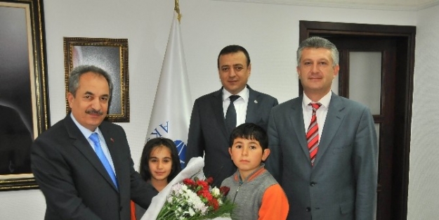 Tuzlukçu Milli Eğitim Müdürü Gülcü’den Başkan Akkaya’ya Ziyaret