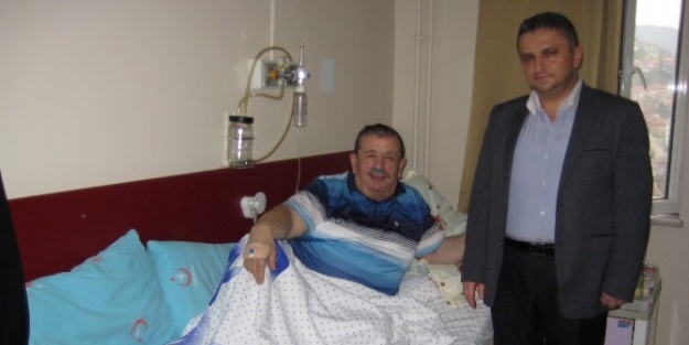 Alabaş’tan Aslankılıç’a ‘geçmiş Olsun’ Ziyareti