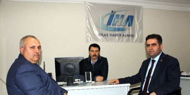 Eski Başkan Fırat’tan İha’ya Ziyaret