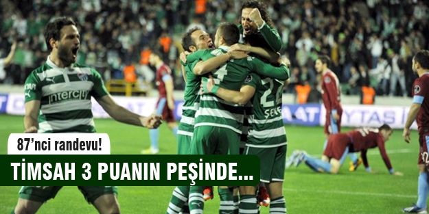 Timsah 87'nci randevuya çıkıyor