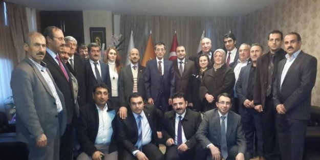 Ak Parti Aşkale Teşkilatından Yeşilyurt’a Ziyaret
