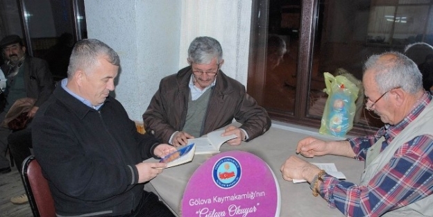 Gölova’da Okuma Kampanyası Devam Ediyor