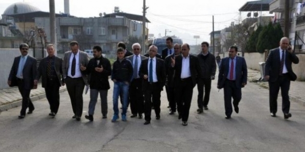 Kayda, Atatürk Ve Hacıbektaşlı Mahallelerini Gezdi