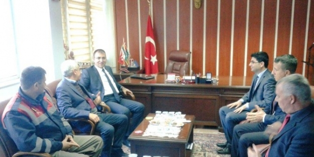 Vali Toprak’tan Kaymakamlara Ziyaret
