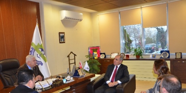 Çorlu Kaymakamı Kılıç’tan Ergene Belediye Başkanı Yüksel’e İade-i Ziyaret