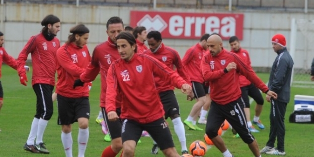 Samsunspor Taktik Çalişti