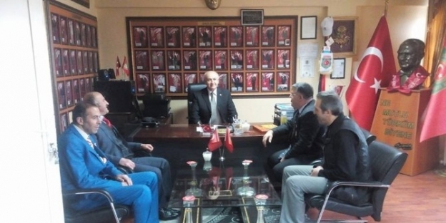 Palandöken Kaymakamı Karakuş’tan Gazilere Ziyaret