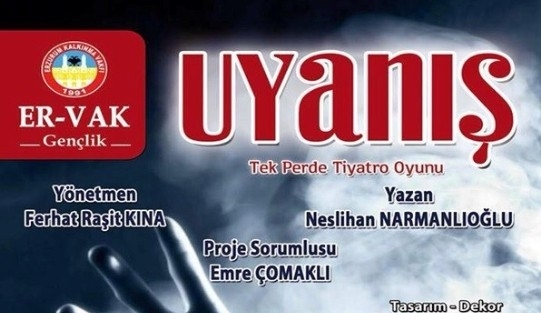 Ervak Gençlik Oltu’da Uyuşmamak İçin Uyan Diyecek