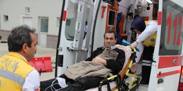 Kalp Krizi Geçiren Şahsin İmdadina Ambulans Helikopter Yetişti