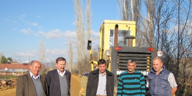 Başkan Turası, Yol Genişletme Ve Onarım Çalişmalarini Yerinde İnceledi