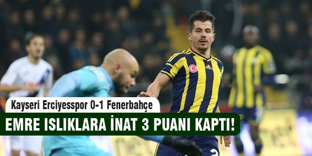 Kayseri Erciyesspor 0-1 Fenerbahçe