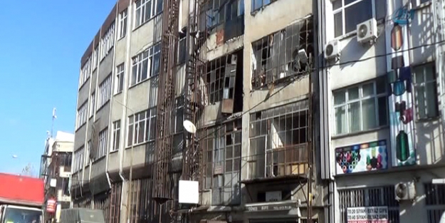 Bayrampaşa'da 4 katlı binada korkutan patlama