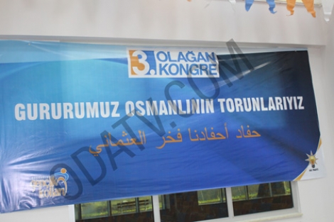 AK Parti hazırladığı pankartla rezil oldu