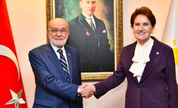 Karamollaoğlu, Akşener'i ziyaret etti