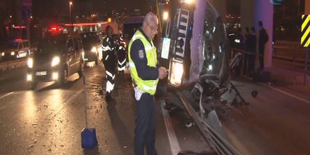 Zeytinburnu'nda kaza, 1 yaralı