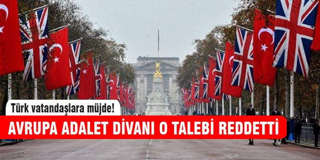 İngiltere'de yaşayan Türklere müjde!