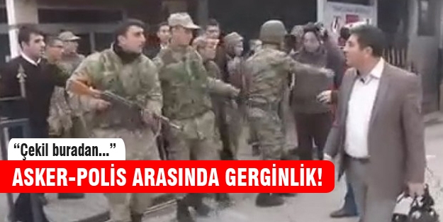 Ankara'da asker-polis gerilimi