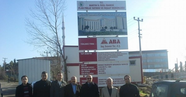 Azizoğlu Çalişmalari Yerinde İnceledi