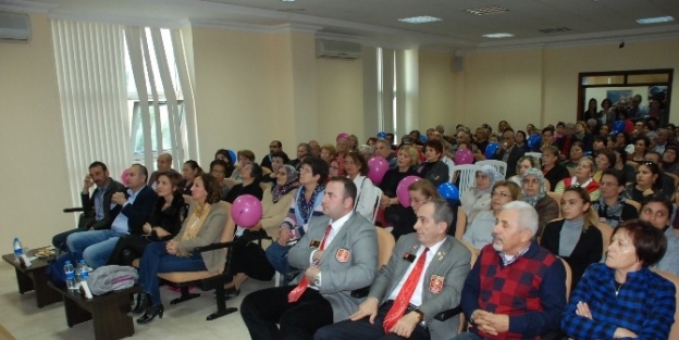 Didim’de Rotaryenler Meme Kanseri Semineri Düzenledi