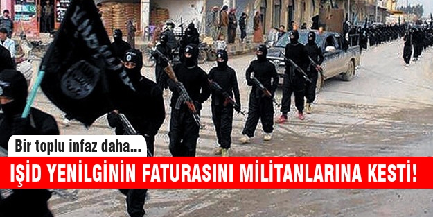 IŞİD yenilginin faturasını onlara kesti