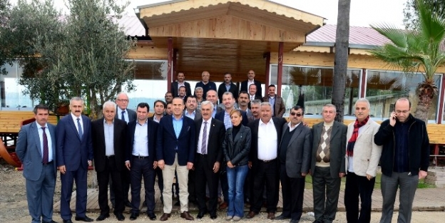 Başkan Sözlü Muhtarlarla Buluştu