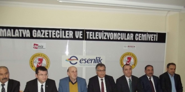 Mhp Heyeti, Gazeteciler Ve Televizyoncular Cemiyeti’ni Ziyaret Etti