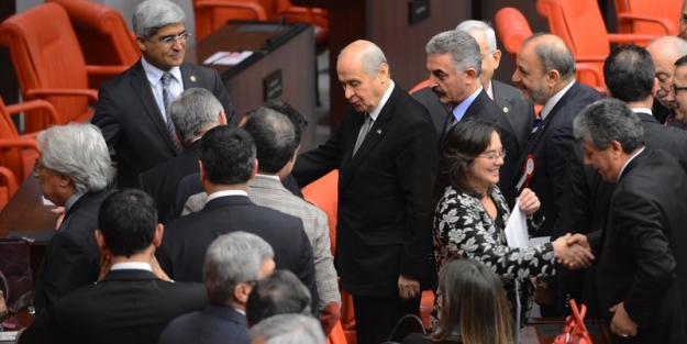 Baykal ve Bahçeli arasında güldüren diyalog