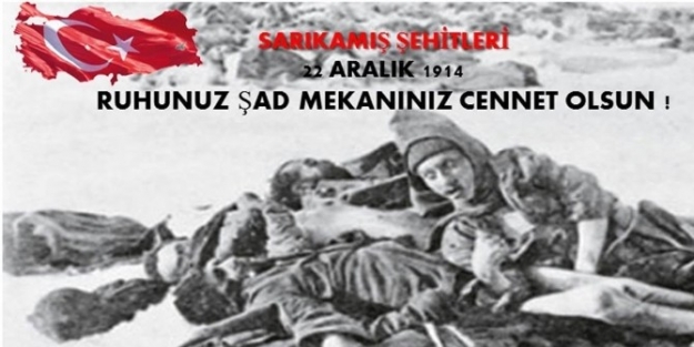 Başkan Alıcık’ın Sarıkamış Şehitlerini Anma Mesajı