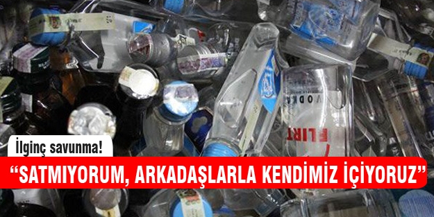 Yılbaşı öncesi kaçak içki operasyonu