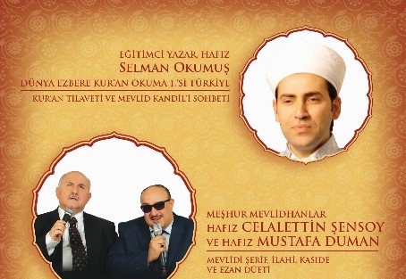 Aliağa Belediyesi’nden Mevlid Kandili’ne Özel Program