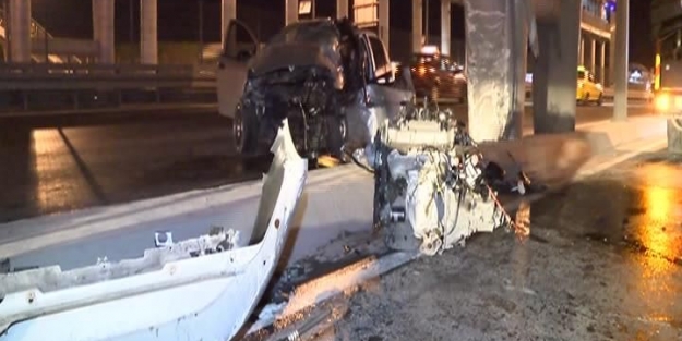 D-100 Karayolunda trafik kazası:1 ölü