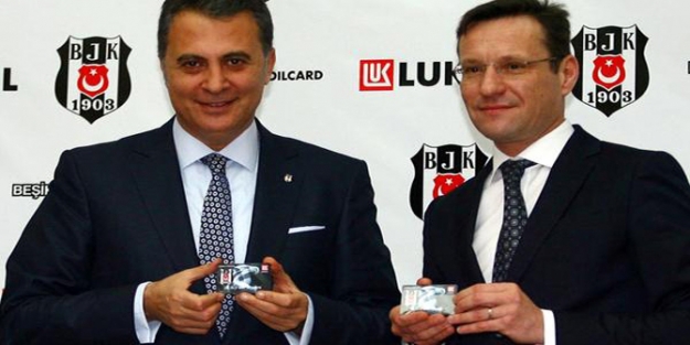 Beşiktaş'ın yeni sponsoru Lukoil