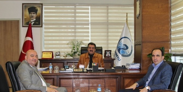 Başkan Altay’tan Cihanbeyli Belediye Başkanı Kale’ye Ziyaret