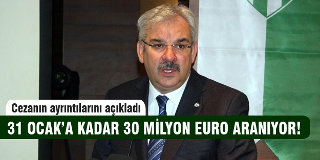 Başkan Bölükbaşı cezanın ayrıntılarını açıkladı!