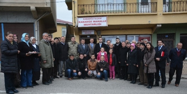 Kabadüz’de Muhtarlık Binası Açılışı