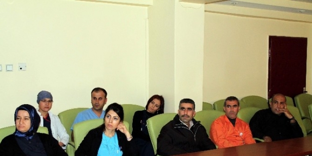 Hastane Personeline ‘atık Yönetimi’ Eğitimi Verildi