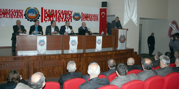 Karacabey'de "domates" konuşuldu...