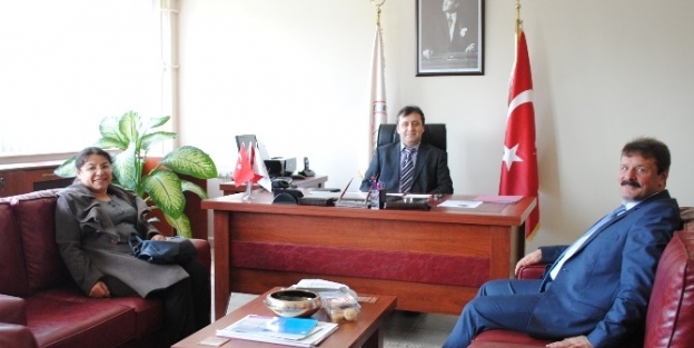 Gökçebey Myo’ya Atanan Topuz’a Ziyaretler Sürüyor