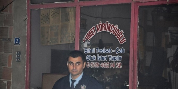 Sıhhi Tesisat Dükkanına Silahlı Saldırı